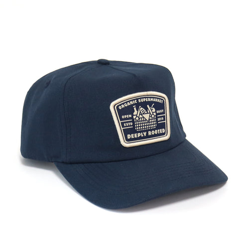 Organic Supermarket Hat (Navy)