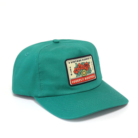 Vintage Florist Hat (Green)