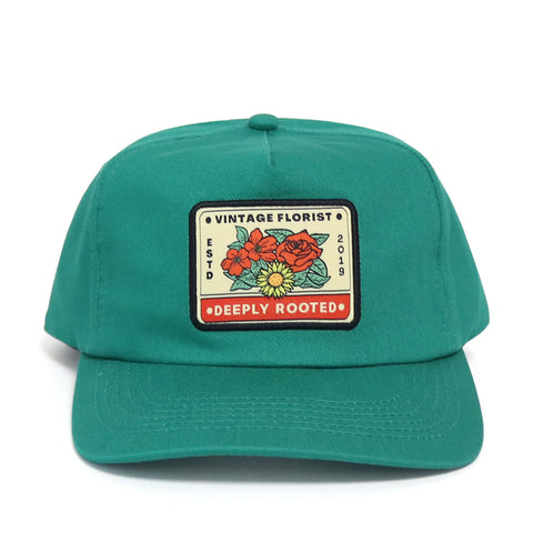 Vintage Florist Hat (Green)